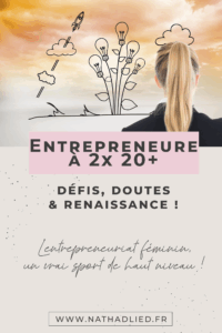 Femme entrepreneure et son avenir à 40 ans